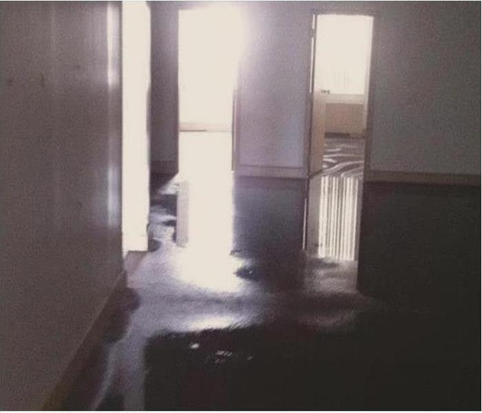storm damage flooded this condo